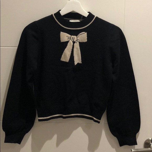 NEW!🎀Bow tie sweater - Picture 2 of 5